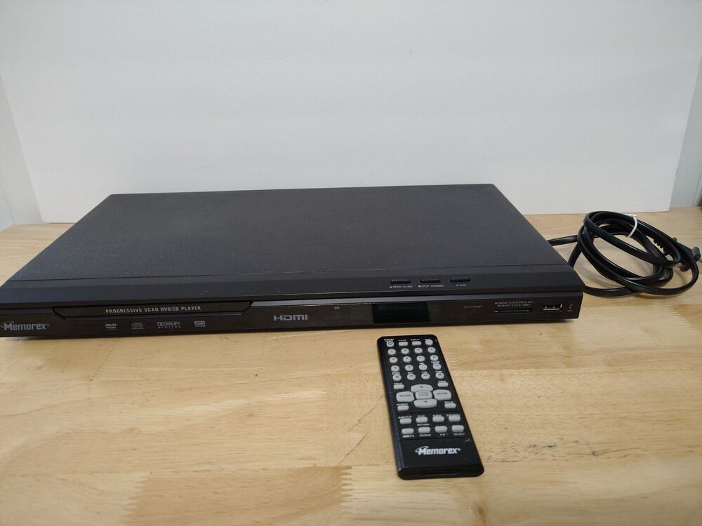 Memorex MVD2050-BLK DVD/CD Player HDMI with remote Perfect Working Condition
